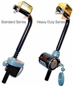 Standard and heavy duty series spare tire locks